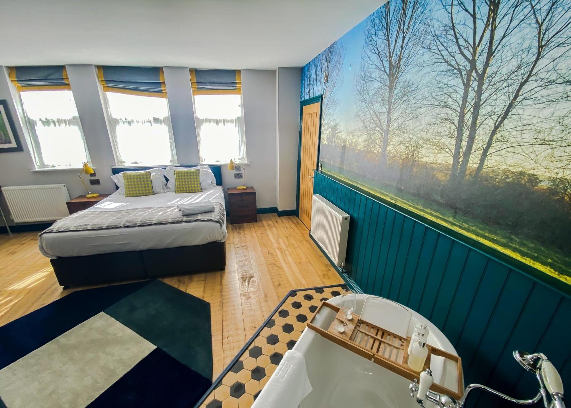 Helen Browning'S Royal Oak Otel Swindon Oda fotoğraf